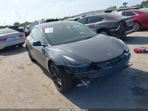 5YJ3E1EA4PF432639 — 2023 Tesla Model 3 Rear-Wheel Drive, Передняя часть (Front End), фото до ремонта