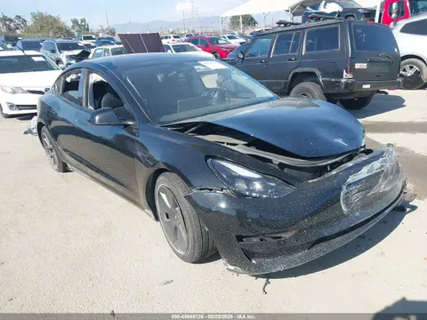 5YJ3E1EA4PF456892 — 2023 Tesla Model 3 Rear-Wheel Drive, Передняя часть (Front End), фото до ремонта