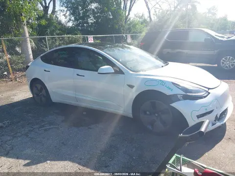 5YJ3E1EAXPF573800 — 2023 Tesla Model 3 Rear-Wheel Drive, Передняя часть (Front End), фото до ремонта