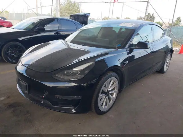 5YJ3E1EA8PF464350 — 2023 Tesla Model 3 Rear-Wheel Drive, фото 2 с аукциона IAAI 30.09.2026, Задняя часть