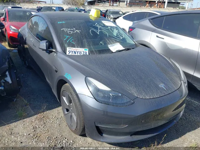 2023 Tesla Model 3 Rear-wheel Drive VIN 5YJ3E1EAXPF501236 фото 1
