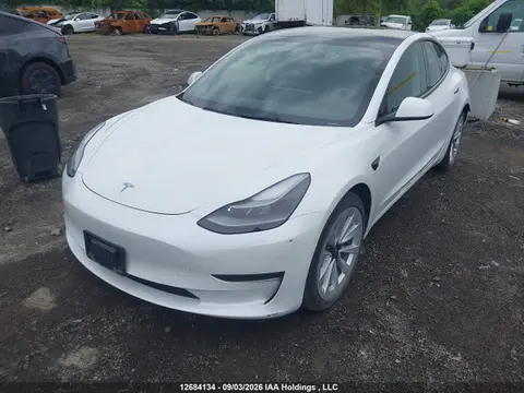 2022 Tesla Model 3 Rwd/standard Range VIN 5YJ3E1EAXNF353215 фото 2