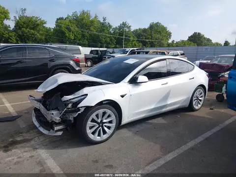 2021 Tesla Model 3 Standard Range Plus Rear-wheel Drive VIN 5YJ3E1EA3MF046614 фото 2