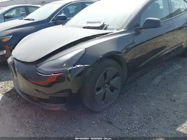 5YJ3E1EA0MF870621 — 2021 Tesla Model 3 Standard Range Plus Rear-Wheel Drive, фото 2 с аукциона IAAI 30.09.2026, Задняя часть