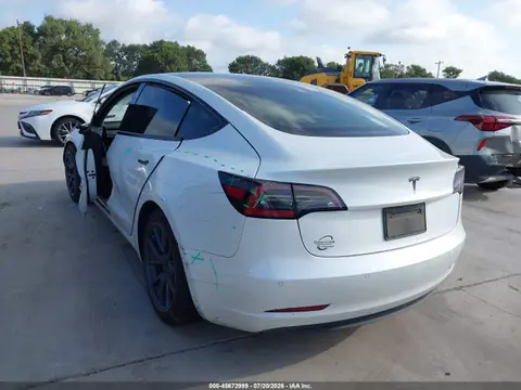 2021 Tesla Model 3 Standard Range Plus Rear-wheel Drive VIN 5YJ3E1EA2MF027438 фото 3