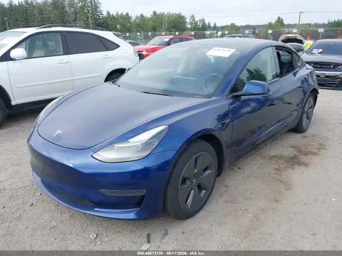 2021 Tesla Model 3 Standard Range Plus Rear-wheel Drive VIN 5YJ3E1EA1MF091616 фото 2