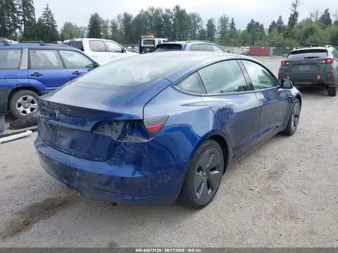2021 Tesla Model 3 Standard Range Plus Rear-wheel Drive VIN 5YJ3E1EA1MF091616 фото 4