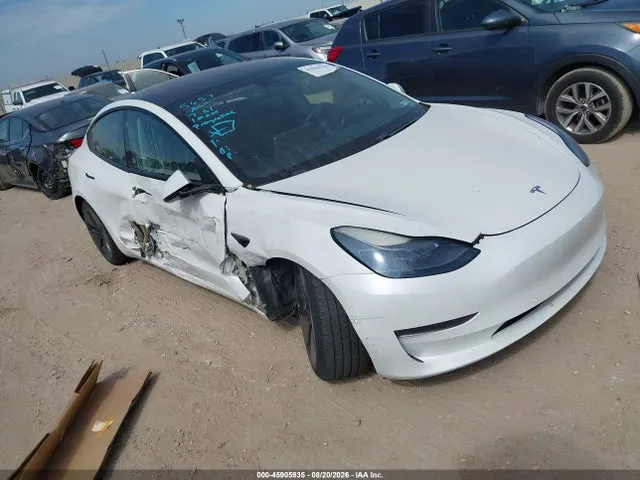 2021 Tesla Model 3 Standard Range Plus Rear-wheel Drive VIN 5YJ3E1EA1MF866626 фото 1
