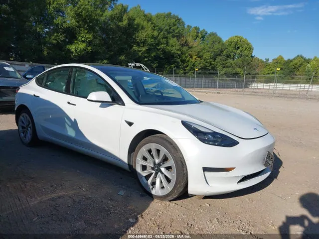 2021 Tesla Model 3 Standard Range Plus Rear-wheel Drive VIN 5YJ3E1EA2MF870085 фото 1