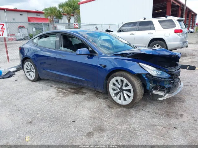 2021 Tesla Model 3 Standard Range Plus Rear-wheel Drive VIN 5YJ3E1EA4MF849884 фото 1