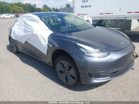 5YJ3E1EA9LF529796 — 2020 Tesla Model 3 Standard Range Plus, Передняя часть слева (Left Front), фото до ремонта