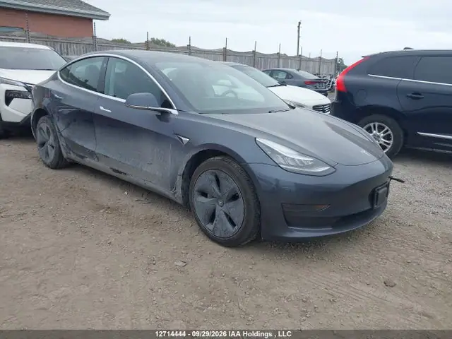 5YJ3E1EA8LF591402 Tesla Model 3 Standard Range Plus 2020 — повреждение Левый бок, фото до ремонта