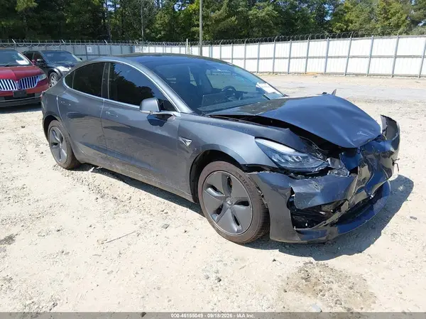 5YJ3E1EA8KF308091 — 2019 Tesla Model 3, Передняя и задняя части (Front & Rear), фото до ремонта