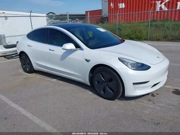 5YJ3E1EB8KF494448 — 2019 Tesla Model 3, Задняя часть (Rear), фото до ремонта