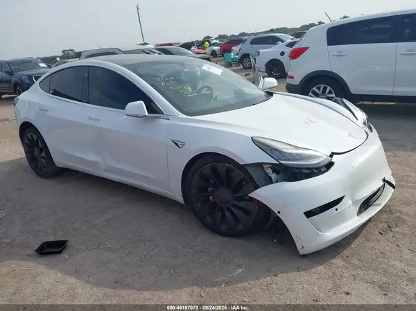 5YJ3E1EA5KF430925 — 2019 Tesla Model 3, Повреждения со всех сторон (All Over), фото до ремонта