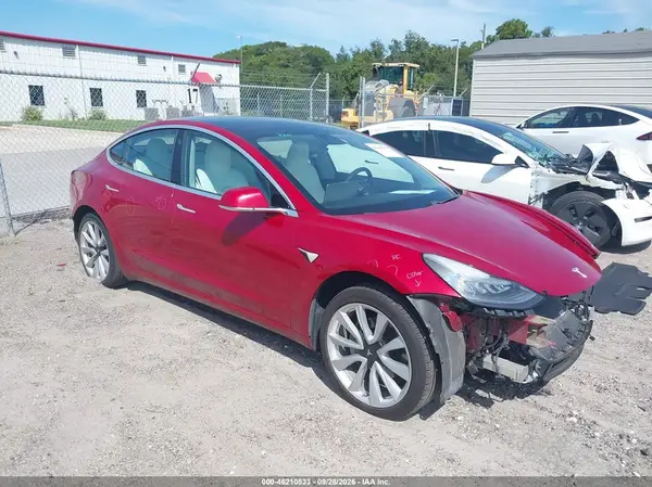 5YJ3E1EA6KF432067 — 2019 Tesla Model 3, Передняя часть (Front & Rear), фото до ремонта