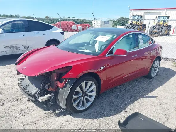 5YJ3E1EA6KF432067 — 2019 Tesla Model 3, фото 2 с аукциона IAAI, Передняя часть