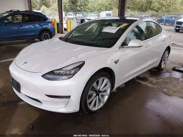 5YJ3E1EB4LF721426 — 2020 Tesla Model 3, фото 2 с аукциона IAAI, Задняя часть слева