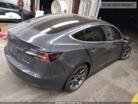 2020 Tesla Model 3 Long Range Dual Motor All-Wheel Drive VIN 5YJ3E1EB1LF800827 фото 4