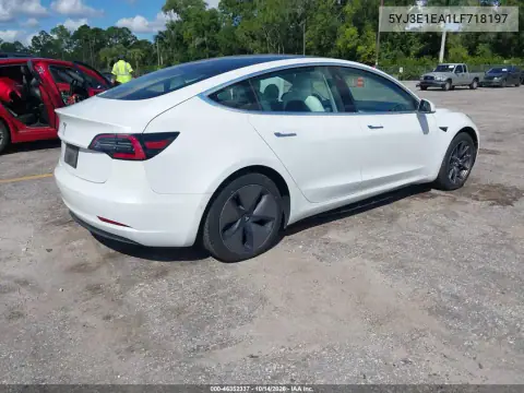 5YJ3E1EA1LF718197 — 2020 Tesla Model 3, фото 4 с аукциона IAAI, Естественный износ