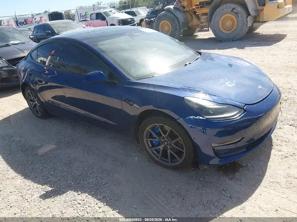 5YJ3E1EBXMF902287 — 2021 Tesla Model 3, Задняя часть (Rear), фото до ремонта