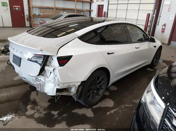 5YJ3E1EB1MF938983 — 2021 Tesla Model 3, фото 4 с аукциона IAAI, Задняя часть