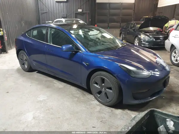 5YJ3E1EA4NF348737 Tesla Model 3 2022 — повреждение Подтопление, фото до ремонта