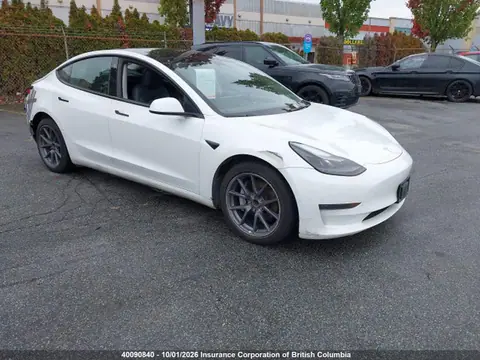 LRW3E1FA7PC843588 — 2023 Tesla Model 3, Задняя часть (Rear), фото до ремонта