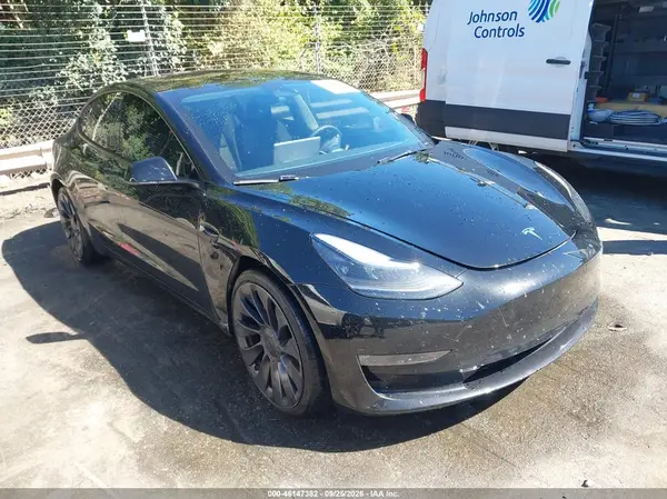 5YJ3E1EC9PF594929 — 2023 Tesla Model 3, Левый бок (Left Side), фото до ремонта