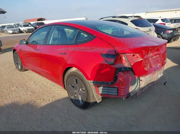 5YJ3E1EA5PF460157 — 2023 Tesla Model 3, фото 3 с аукциона IAAI, Передняя часть