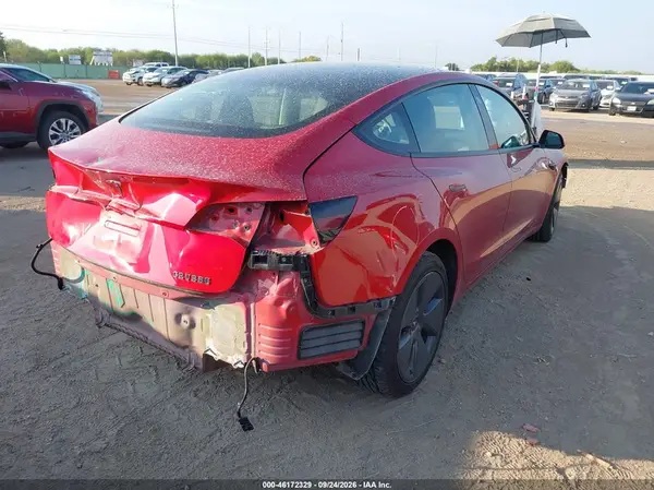 5YJ3E1EA5PF460157 — 2023 Tesla Model 3, фото 4 с аукциона IAAI, Передняя часть
