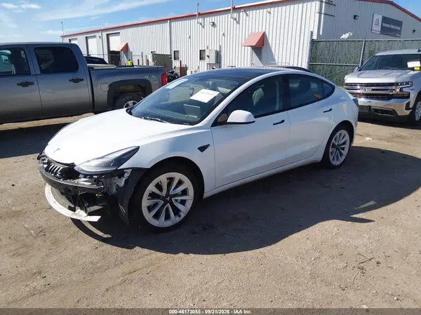 5YJ3E1EB7PF393389 — 2023 Tesla Model 3, фото 2 с аукциона IAAI 07.10.2026, Передняя часть