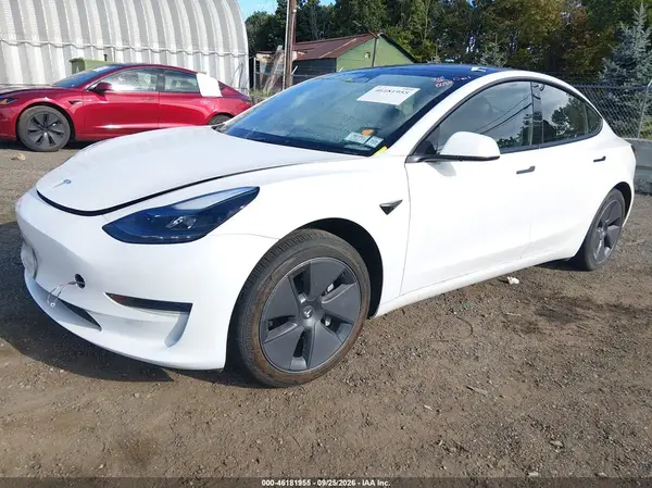 5YJ3E1EA3PF640365 — 2023 Tesla Model 3, фото 2 с аукциона IAAI, Подтопление