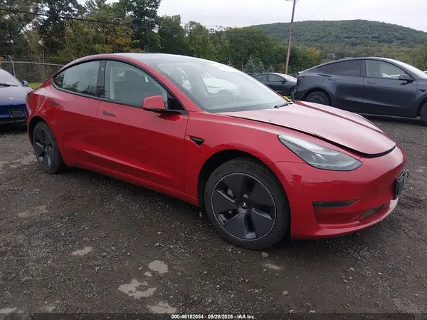 5YJ3E1EA6PF645432 — 2023 Tesla Model 3, Подтопление (Flood), фото до ремонта
