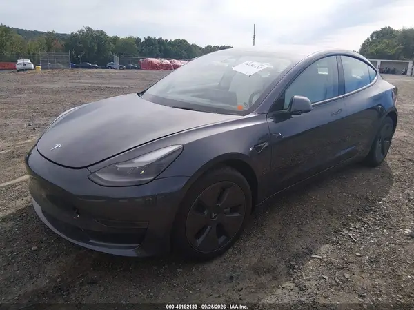 5YJ3E1EA9PF669014 — 2023 Tesla Model 3, фото 2 с аукциона IAAI, Подтопление