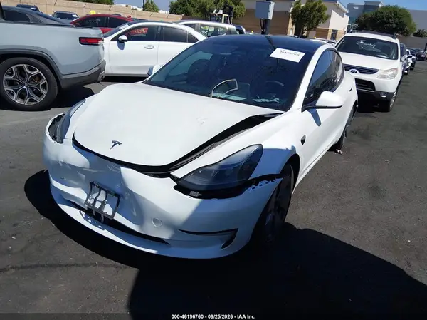 2023 TESLA MODEL 3 VIN 5YJ3E1EA7PF563421 фото 2