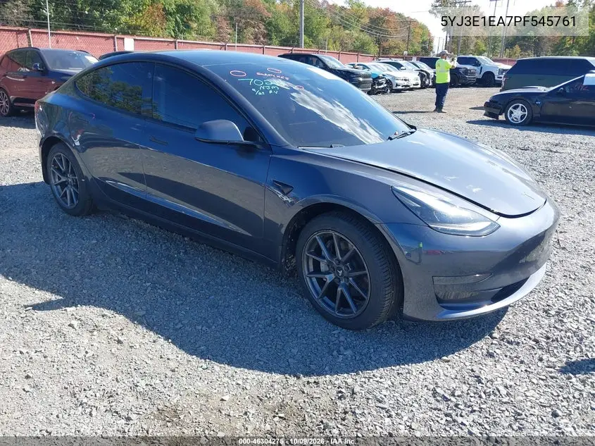 2023 Tesla Model 3 Rear-Wheel Drive VIN 5YJ3E1EA7PF545761 фото 1