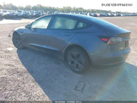2023 Tesla Model 3 Long Range Dual Motor All-Wheel Drive VIN 5YJ3E1EB1PF665161 фото 3