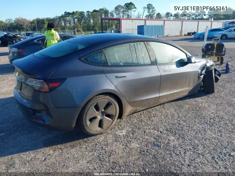 2023 Tesla Model 3 Long Range Dual Motor All-Wheel Drive VIN 5YJ3E1EB1PF665161 фото 4