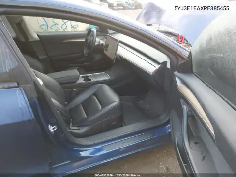 2023 Tesla Model 3 Rear-Wheel Drive VIN 5YJ3E1EAXPF385455 фото 5