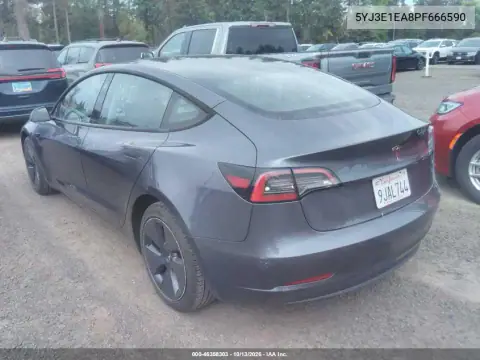 5YJ3E1EA8PF666590 — 2023 Tesla Model 3, фото 3 с аукциона IAAI 14.10.2026, Естественный износ