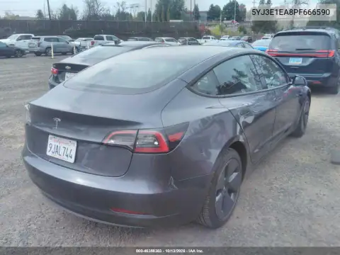 5YJ3E1EA8PF666590 — 2023 Tesla Model 3, фото 4 с аукциона IAAI 14.10.2026, Естественный износ