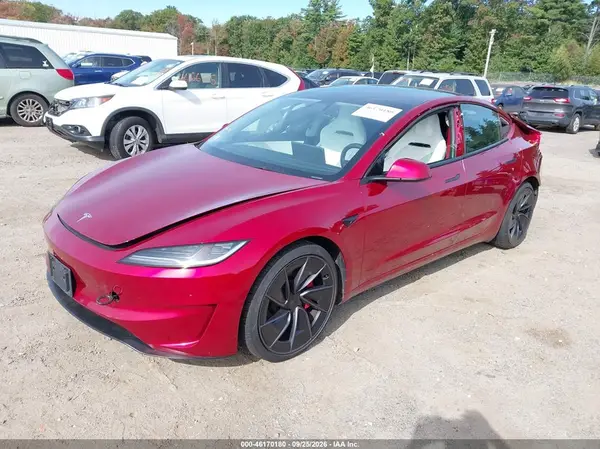 2025 TESLA MODEL 3 VIN 5YJ3E1ET5SF926387 фото 2