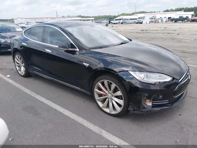 2014 Tesla Model S P85 VIN 5YJSA1H16EFP37091 фото 1