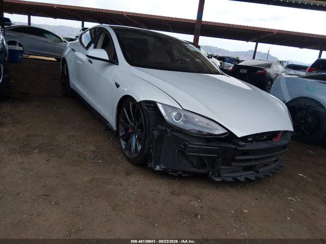 2014 Tesla Model S P85d VIN 5YJSA1H20EFP63470 фото 1