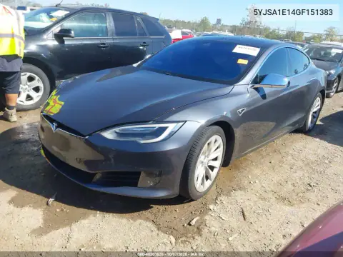2016 Tesla Model S 60/70/75/85 VIN 5YJSA1E14GF151383 фото 2