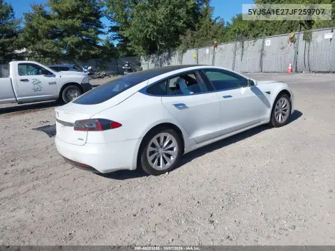 2018 Tesla Model S 100D/75D/P100D VIN 5YJSA1E27JF259707 фото 4