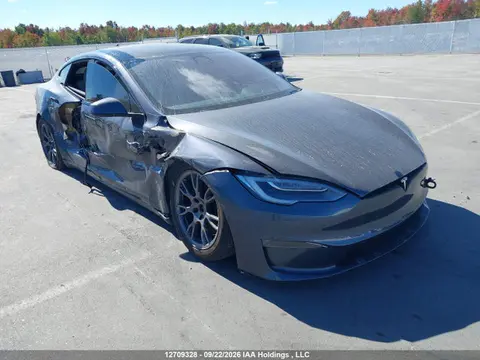 5YJSA1E53MF442536 — 2021 Tesla Model S, Правый бок (Right Side), фото до ремонта