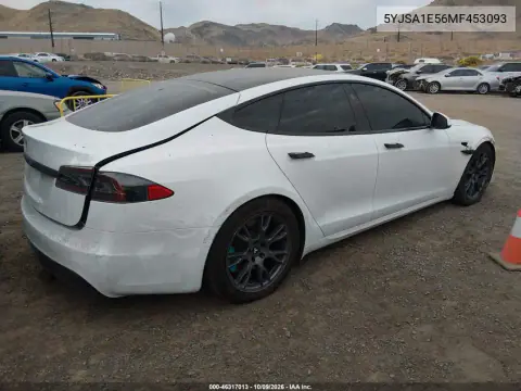 2021 Tesla Model S Long Range Dual Motor All-Wheel Drive VIN 5YJSA1E56MF453093 фото 4