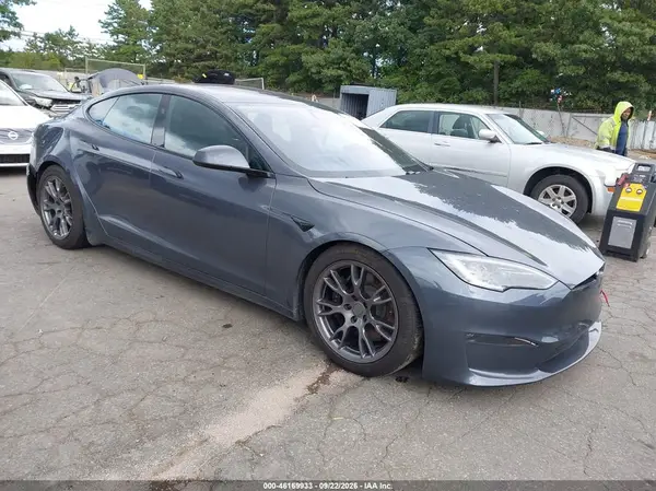 5YJSA1E51PF510689 — 2023 Tesla Model S, Задняя часть (Rear), фото до ремонта